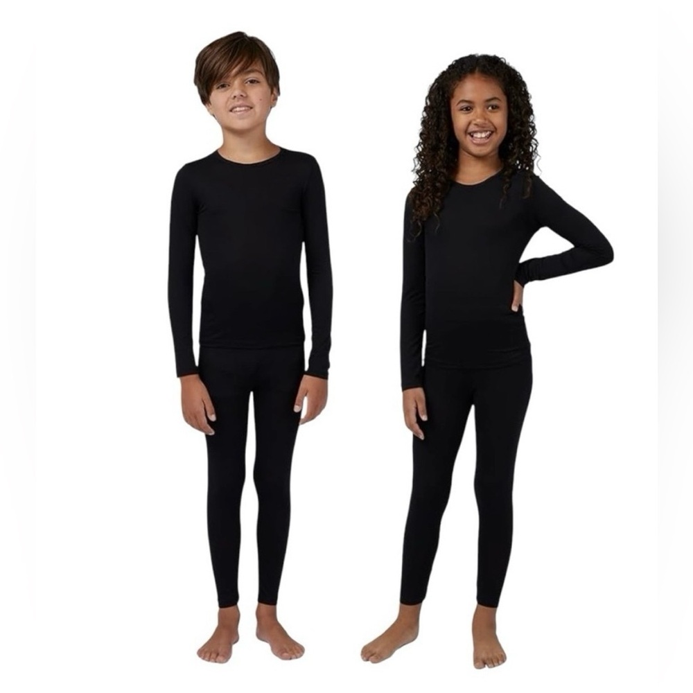 Kids Long Sleeve Crewneck Thermal Top